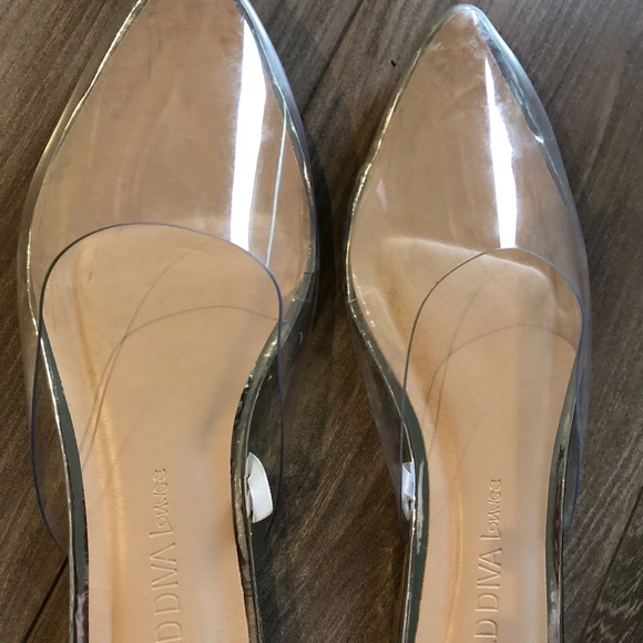*SOLD on EBAY* Forever21 wild diva 5.5 clear flats - Picture 5 of 5